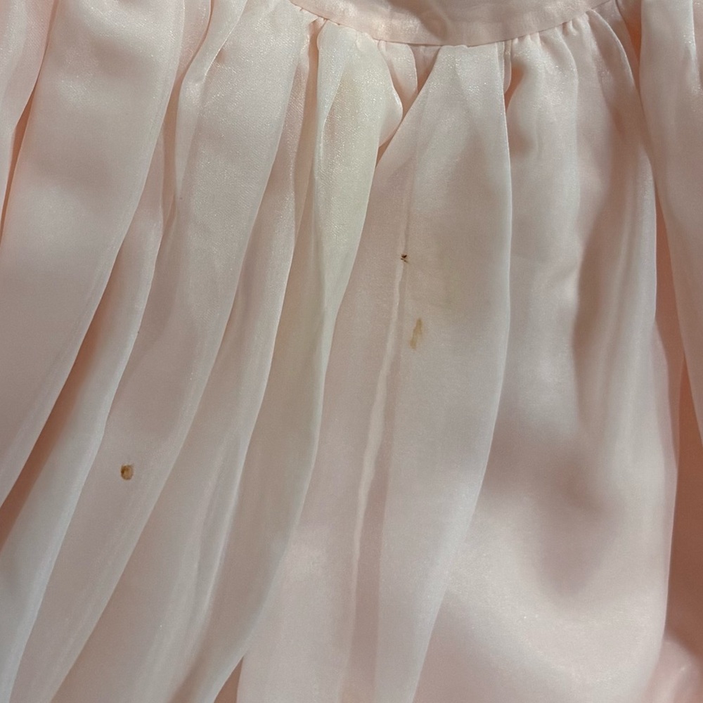 SELKIE Puff Peach Midi Dress - Picture 4 of 7